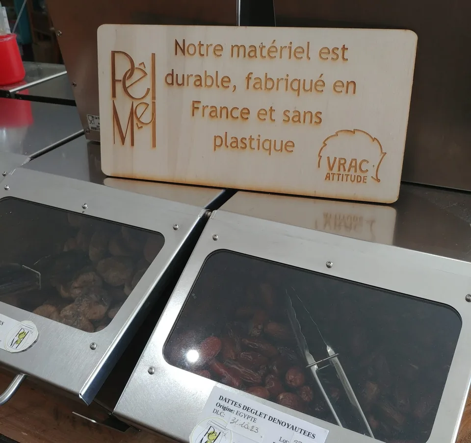 Silos distributeurs inox vrac PelMel, Meymac