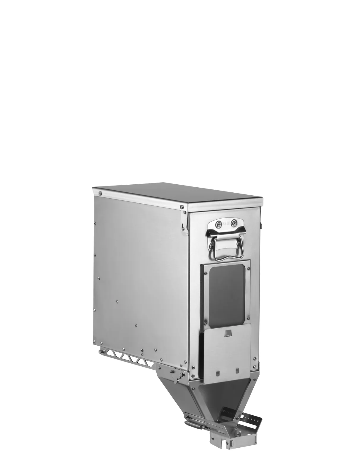 Silo vrac avec fenêtre en verre optionnelle — visibilité totale du produit